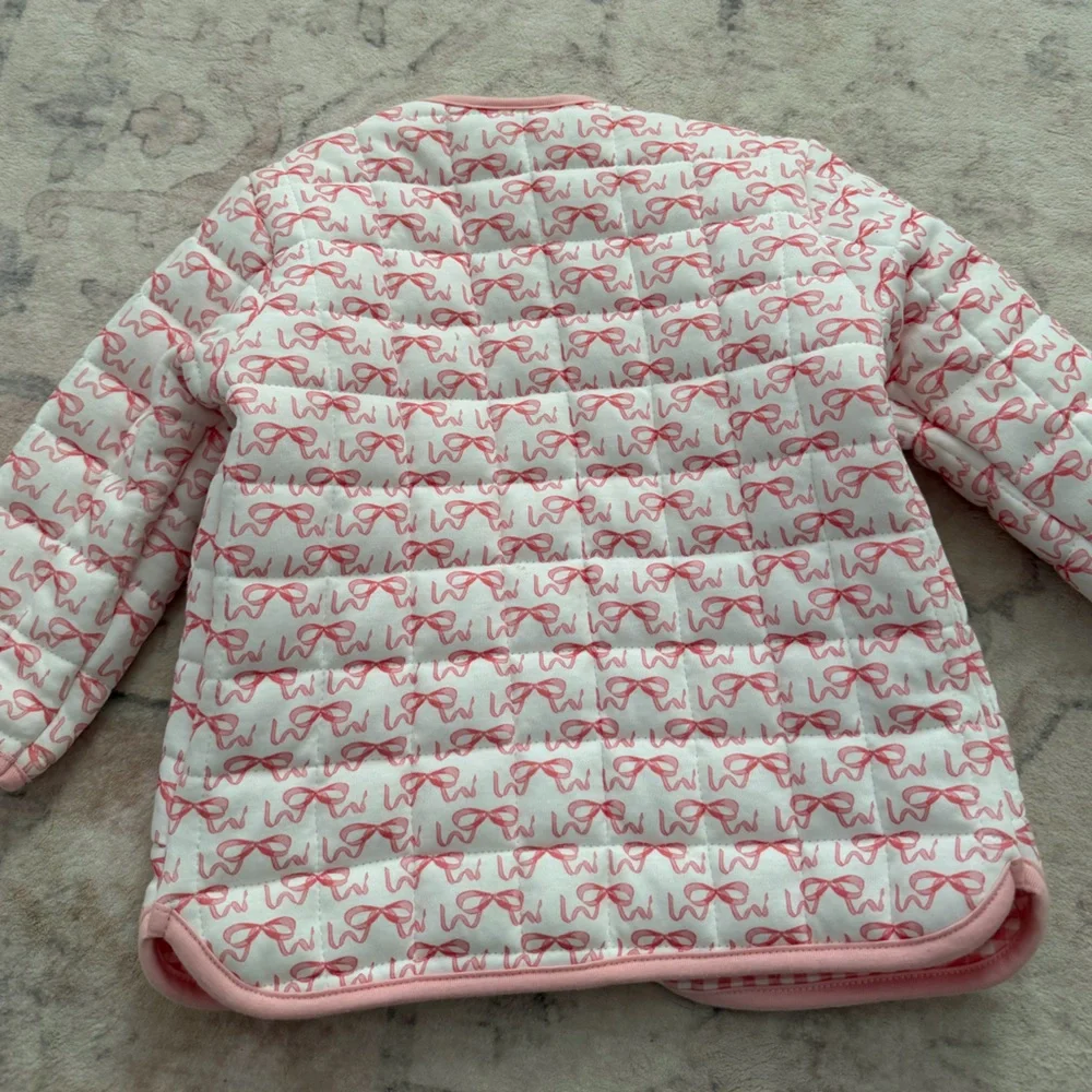 Quilted Ruth & Ralph Bow Jacket - Picture 3 of 4